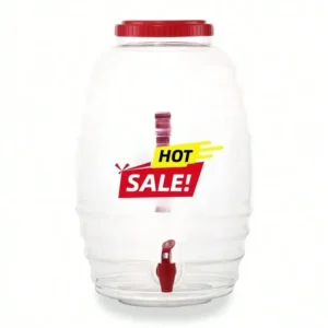 5 Gallon Red Beverage Dispenser