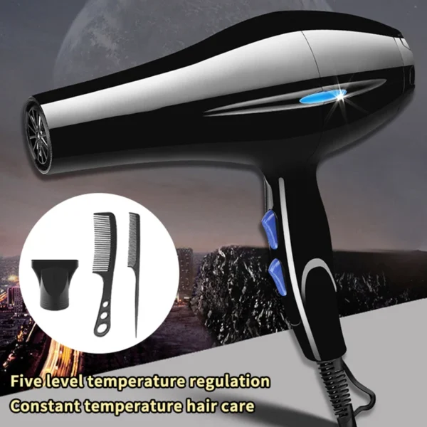 Negative Ion Hair Dryer Constant Temperature Hair Care Without Hurting Hair Light And Portable Essential For Home And Travel