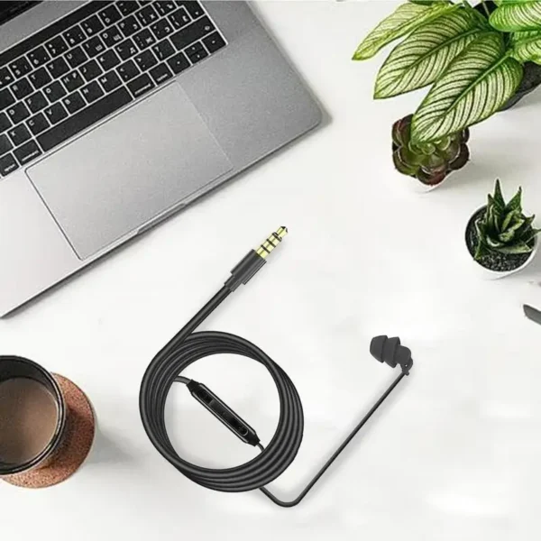 3.5mm Single Side Earbud Headsets With Mic Type C Connector Wired Earphones Soft Silicone In-Ear Headset USB C Single Headphones - Image 5