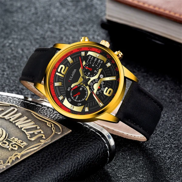 Watch Battery Replacement Tool Kit Pry Open Fashion Sport Men'S Stainless Steel Case Belt Band Quartz Analog Electronic Watches - Image 2