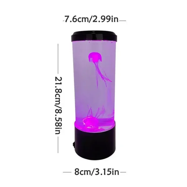 Jellyfish Night Light LED Night Light USB 7 Color USB Changing Jellyfish Lamp Small Mood Light Aquarium Electric Light Lamp - Image 6