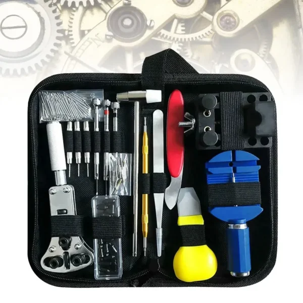 147-Piece Clock Maintenance Hardware Tools Watch Maintenance Open Back Cover Remove Strap Repair Kit - Image 3