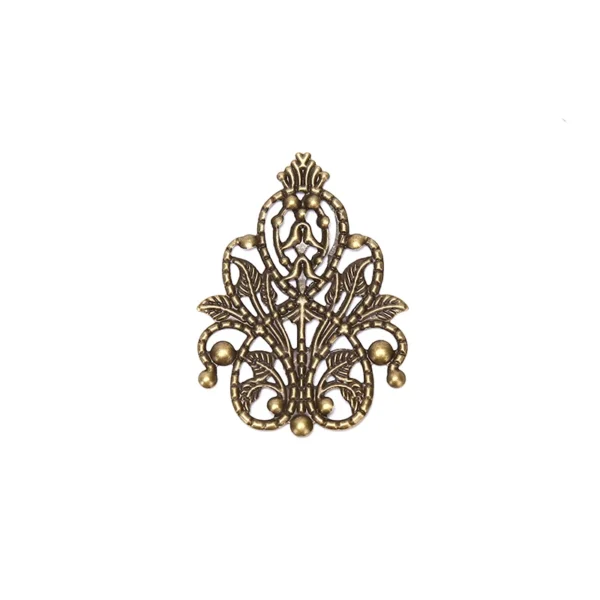 20Pcs Mix Filigree Crafts Hollow DIY Embellishments Findings Jewelry Accessories - Image 5