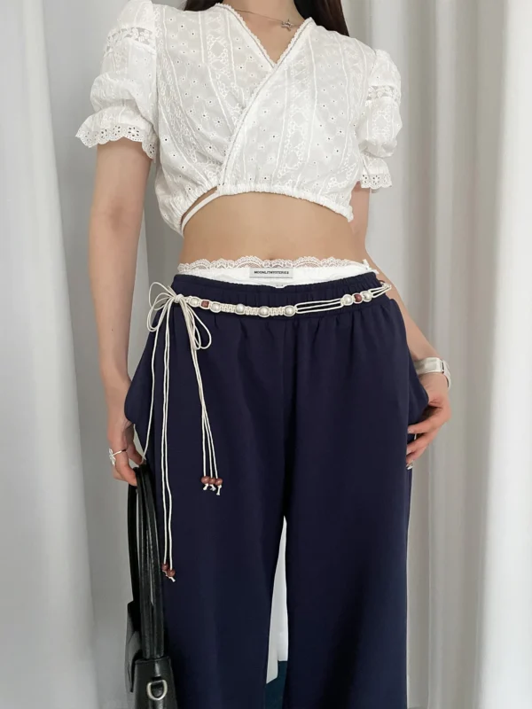 Bohemian Style Flower Beads Waist Belt For Women High-End Versatile Skirt And Jeans Waist Chain For Summer Belt Accessory - Image 3