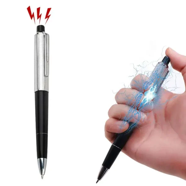 Novelty Utility Electric Shock Pen Creative Electric Shock Pen Toy ballpoint pen electric shock Fun Prank Trick Joke Gadget Toy