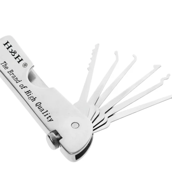 1-10PC Portable Compact Lock Picking Set Key Replacement Versatile Door Open Keys Rust-resistant 7 In 1 Automotive Pick Hook DIY - Image 5