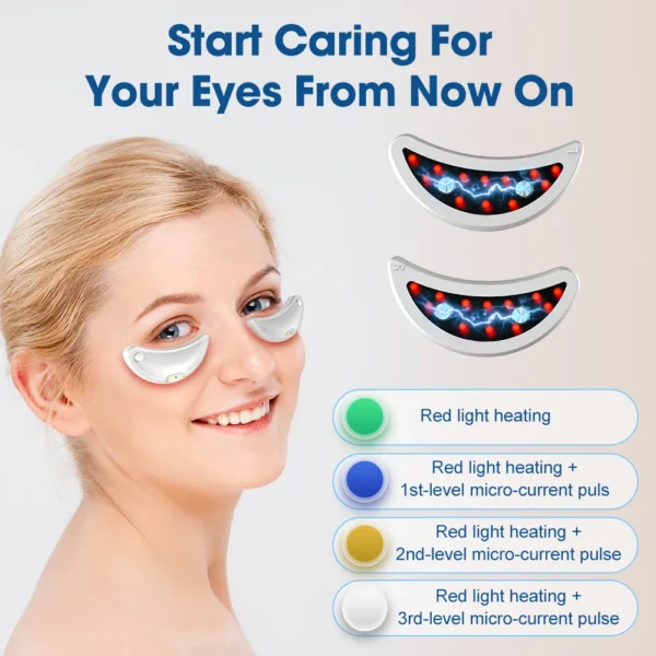 EMS Facial Massage Lifting Firming Anti-Wrinkle Remove Double Chin Microcurrent Massager SPA Skin Care Eye Massager Beauty - Image 3
