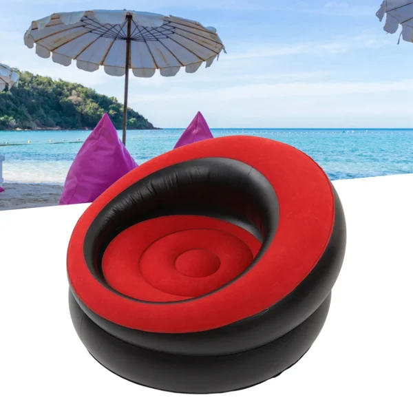 Inflatable Couch Fast Inflation Widely Applicable Inflatable Sofa Chair PVC Eco Friendly for Living Room - Image 3