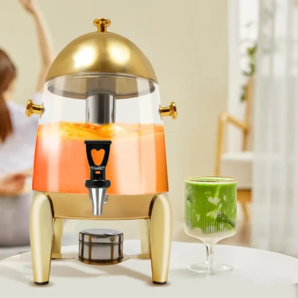 12L Hot and Cold Beverage Dispenser Stainless Steel Electric Drinks Dispenser with Tap Switching for Restaurants Cafeterias - Image 4