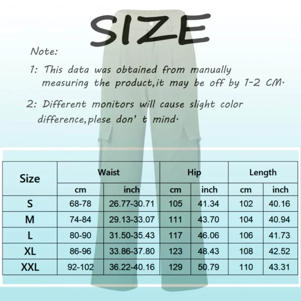2024 Fashion Harajuku Cotton Linen Trousers Stretch Twill High Waisted Wide Leg Pants Casual Straight Leg Chino Y2k Clothes - Image 6