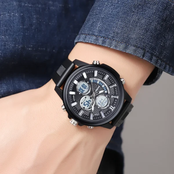 SKMEI Man Electronics Digital Wristwatches For Men Back Light Sport Watch 5Bar Waterproof Chrono Alarm Date Clock Reloj Hombre - Image 4