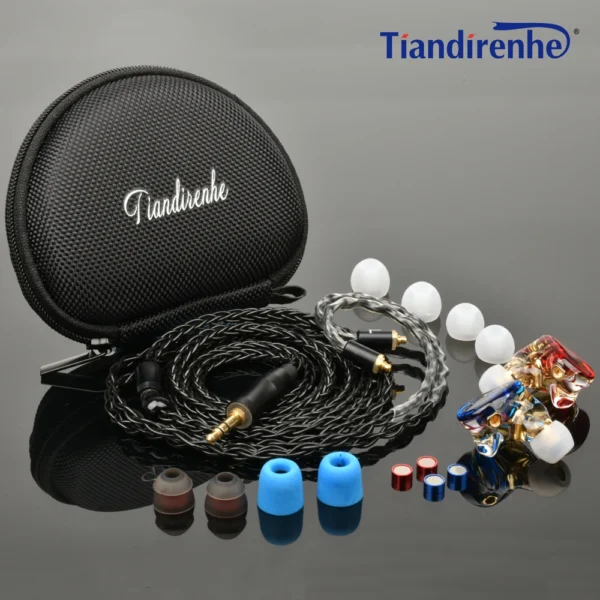 MMCX Earphone Resin 3.5mm in Ear Wired Dynamic Earphones Super Stage Bass HiFi Running Sport Headset Audio Fever Earbuds