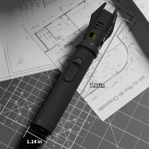 Windproof Turbo Torch Jet Butane Gas Lighter 360 Degree Inverted Ignition Cigar Lighters for Kitchen Candles BBQ Baking Camping - Image 5