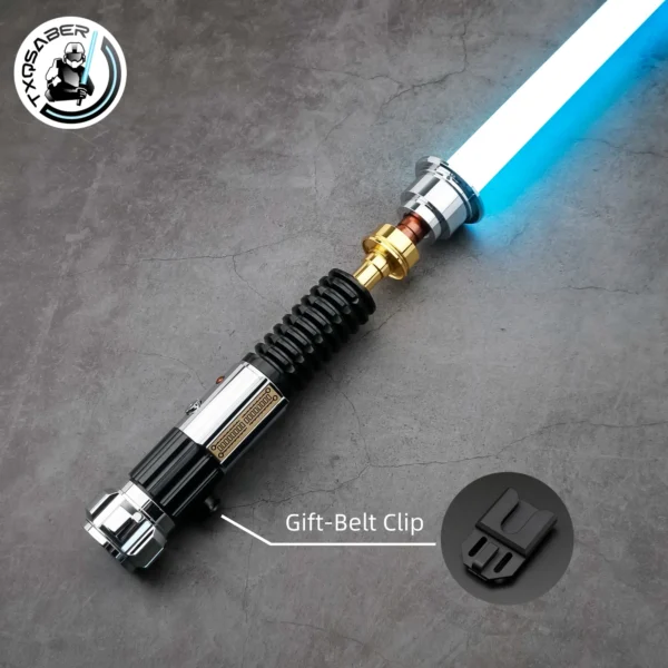TXQSABER Kenobi OBI-Wan EP3 Lightsaber SNV4PRO Skywalke Laster Combat Proffie JEDI 16sound Blaster Smooth Swing Metal Light Gift