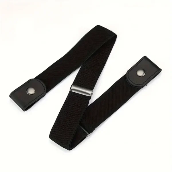 Traceless Invisible Elastic Belt Women's Belt Jeans Pants Men's Elastic Belt - Image 8