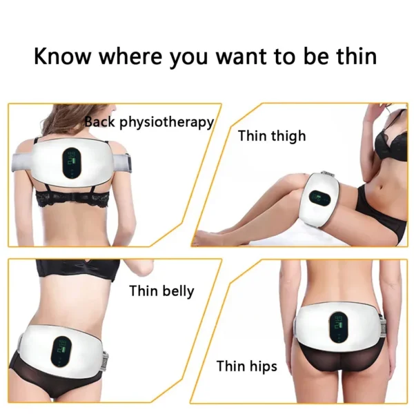 Pro Body Slimming Massager Electric Slimming Belt Fat Burning Abdominal Massage Beauty Health Massager Machine - Image 3