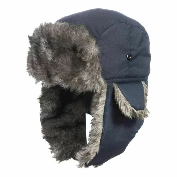 Unisex Warm Mens Women Trapper Cap Aviator Trooper Earflap Winter Flaps Ski Hat New Bomber Hats Russian Ski Hat Faux Fur Hats - Image 6