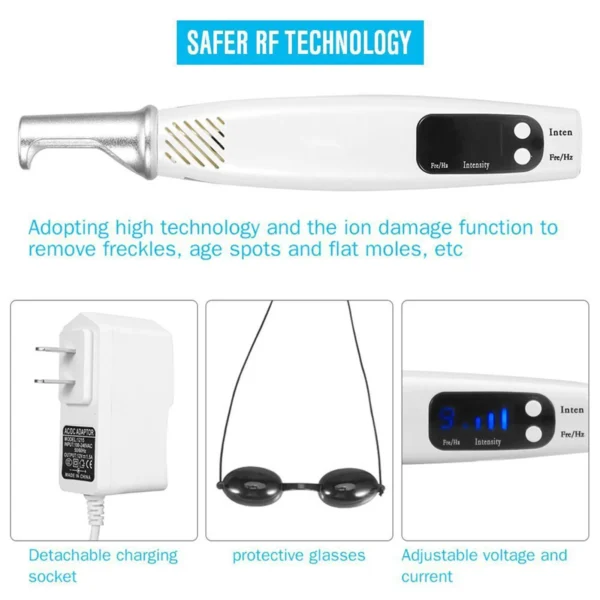 Handheld Picosecond Laser Pen Tattoo Scar Freckle Removal Machine Skin Beauty Device - Image 3