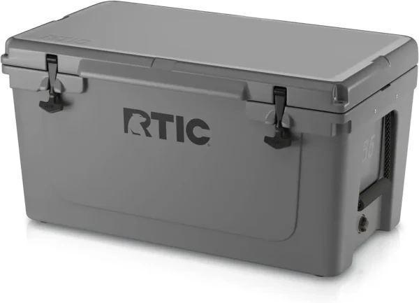 65 QT Ultra-Tough Cooler Hard Insulated Portable Ice Chest Box for Beach, Drink, Beverage, Camping,