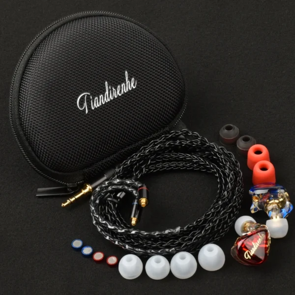 MMCX Earphone Resin 3.5mm in Ear Wired Dynamic Earphones Super Stage Bass HiFi Running Sport Headset Audio Fever Earbuds - Image 4