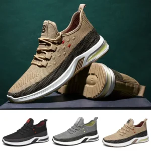 Men's Casual Shoes High Top Breathable Shoes Men Running Shoes Summer Sport Mesh Casual Sheet Mens Memory Foam Casual Shoes