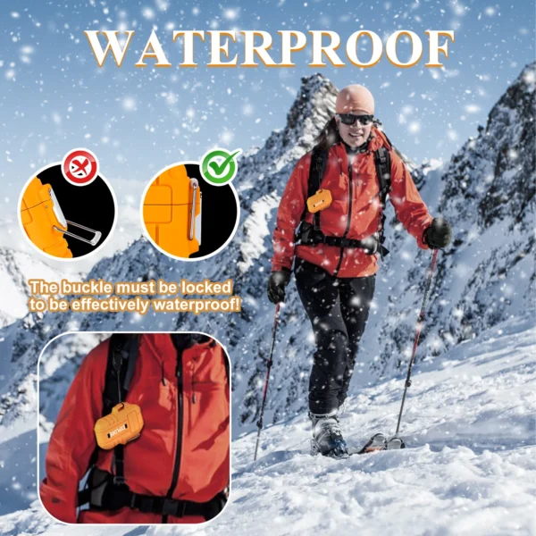 Waterproof Electric Lighter Windproof Dual Arc USB Rechargeable Flameless Plasma Lighters for Camping Hiking Survival Tactical - Image 6